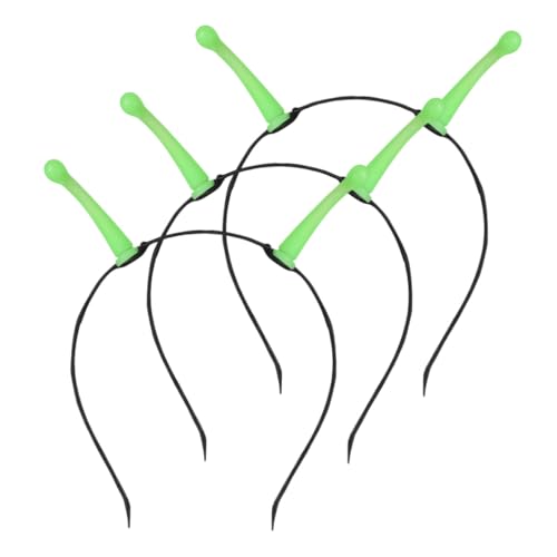 Cabilock 3 Stück Leuchtendes Antennen Stirnband für Damen Leichte Martian Haarreife mit Nachleuchteffekt Kreatives Party Kostümzubehör für Halloween Cosplay und Themenfeiern Cabilock 3 Stück Leuchtendes Antennen Stirnband für Damen Leichte Martian Haarreife mit Nachleuchteffekt Kreatives Party Kostümzubehör für Halloween Cosplay und Themenfeiern von Cabilock