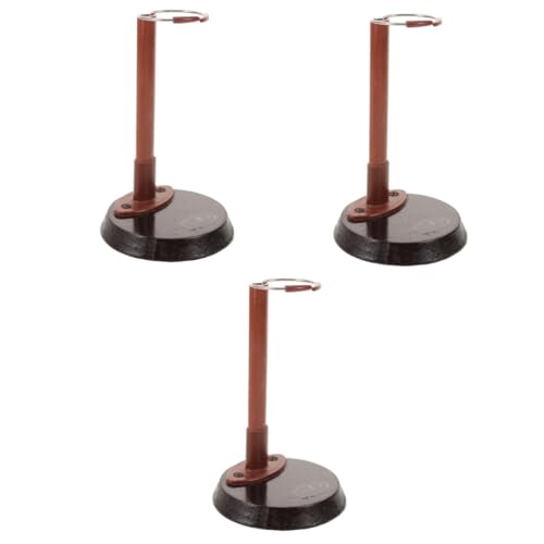 Cabilock 3 Stück Puppenständer Stand Mädchen Figur Puppenträger Puppen für puppenzubehör Puppenanzeige Display-Ständer Ständer für Puppen Eisen Brown Cabilock 3 Stück Puppenständer Stand Mädchen Figur Puppenträger Puppen für puppenzubehör Puppenanzeige Display-Ständer Ständer für Puppen Eisen Brown von Cabilock