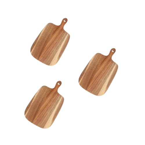 Cabilock 3 Stück Schneidebrett aus Akazienholz mit Griff Vielseitige Küchenplatte für Käse Gemüse und Obst Dekorativ und Funktional für Camping und Outdoor Aktivitäten Cabilock 3 Stück Schneidebrett aus Akazienholz mit Griff Vielseitige Küchenplatte für Käse Gemüse und Obst Dekorativ und Funktional für Camping und Outdoor Aktivitäten von Cabilock
