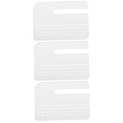 Cabilock 3 Stück Stanzwerkzeug für Ledernähte leder locher Heftstanzhilfsplatte Ledernahtstanze stechender Lederpunsch Stanzwerkzeuge aus Leder Locher für Stoff großer Locher Acryl Cabilock 3 Stück Stanzwerkzeug für Ledernähte leder locher Heftstanzhilfsplatte Ledernahtstanze stechender Lederpunsch Stanzwerkzeuge aus Leder Locher für Stoff großer Locher Acryl von Cabilock