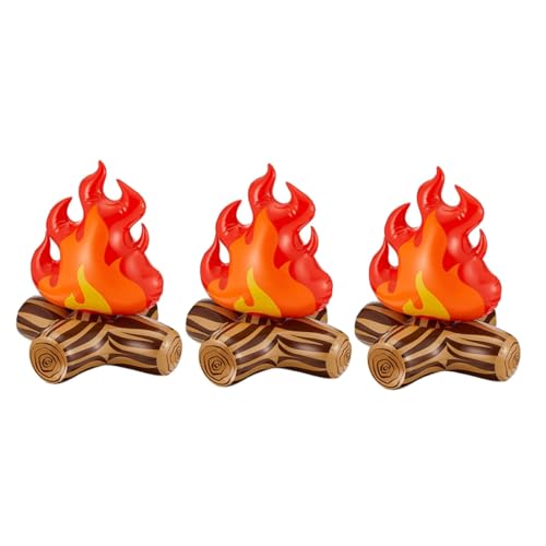 Cabilock 3 Stück Teiliges Aufblasbares Flammenmodell Lebendige Deko für Camping Partys Dekorationsartikel für Geburtstage Halloween Weihnachten und Cabilock 3 Stück Teiliges Aufblasbares Flammenmodell Lebendige Deko für Camping Partys Dekorationsartikel für Geburtstage Halloween Weihnachten und von Cabilock