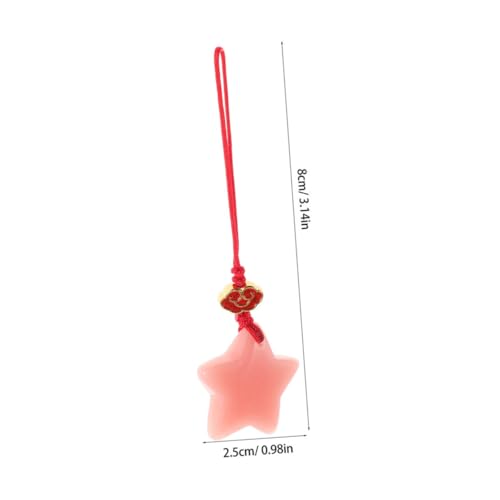 Cabilock 3 Stück Teiliges Leuchtende Stern-handykette Kompatibler Telefonbeads-armbandanhänger Schlüsselanhänger und Taschenanhänger Party-dekoration und Alltagsschmuck von Cabilock