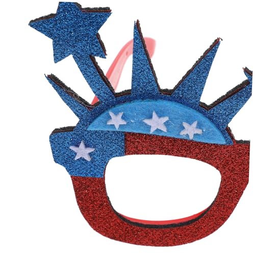 Cabilock 3 Stück Unabhängigkeitstag Sonnenbrillen Design Patriotische Partybrillen Erwachsene mit Lady Crown für Amerikanische Feierlichkeiten und Outdoor Events Cabilock 3 Stück Unabhängigkeitstag Sonnenbrillen Design Patriotische Partybrillen Erwachsene mit Lady Crown für Amerikanische Feierlichkeiten und Outdoor Events von Cabilock