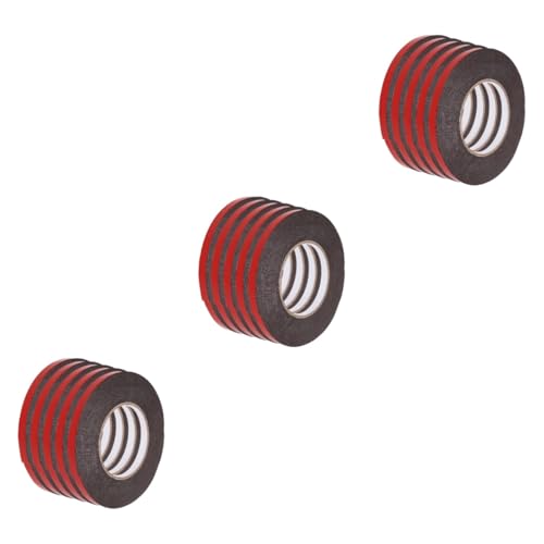Cabilock 3 Stück doppelseitiges Klebeband Streifen mit Kleber rotes Doppel Schaumdichtband auto klebeband Aufkleber für Auto Montage Automobil dekoratives Zierband PE-Klebeband PE-Schaum Cabilock 3 Stück doppelseitiges Klebeband Streifen mit Kleber rotes Doppel Schaumdichtband auto klebeband Aufkleber für Auto Montage Automobil dekoratives Zierband PE-Klebeband PE-Schaum von Cabilock
