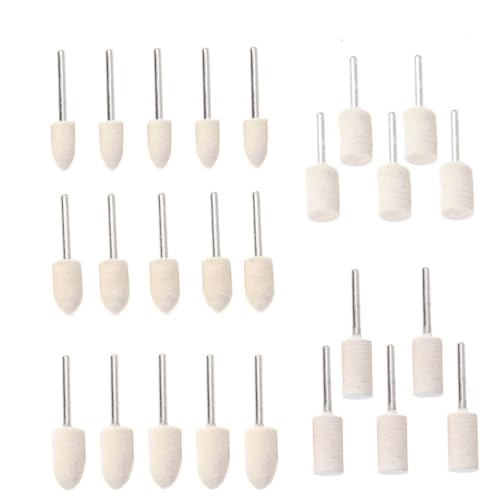 Cabilock 30 Stück Teiliges Polierscheiben set aus Wolle Vielseitige Polieraufsätze für Schmuck Beauty equipment Edelstahl Glas und Mechanische Teile Gleichmäßige Smearfreie Politur Cabilock 30 Stück Teiliges Polierscheiben set aus Wolle Vielseitige Polieraufsätze für Schmuck Beauty equipment Edelstahl Glas und Mechanische Teile Gleichmäßige Smearfreie Politur von Cabilock