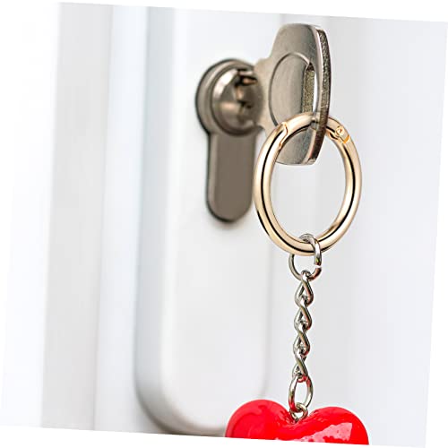 Cabilock 30 Stück Teiliges Runde Karabinerhaken in Gold Schwarz und Silber Stabile O Ring Clips für Taschenriemen Schlüsselanhänger Handtaschen und Bastelarbeiten Vielseitige Cabilock 30 Stück Teiliges Runde Karabinerhaken in Gold Schwarz und Silber Stabile O Ring Clips für Taschenriemen Schlüsselanhänger Handtaschen und Bastelarbeiten Vielseitige von Cabilock