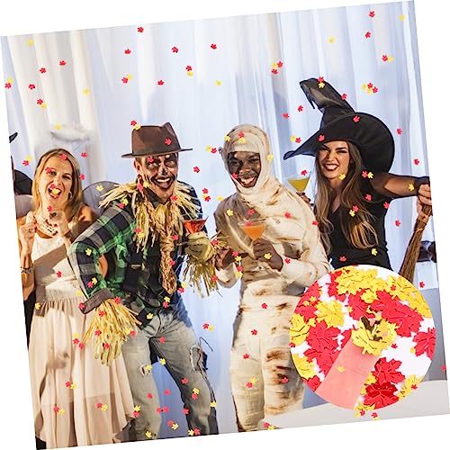 Cabilock 300 Stück Ahornblatt Konfetti Künstliche Herbstblätter aus Kunststoff Dekorativ für Halloween Thanksgiving Erntedankfest Party und Herbstdekoration Cabilock 300 Stück Ahornblatt Konfetti Künstliche Herbstblätter aus Kunststoff Dekorativ für Halloween Thanksgiving Erntedankfest Party und Herbstdekoration von Cabilock