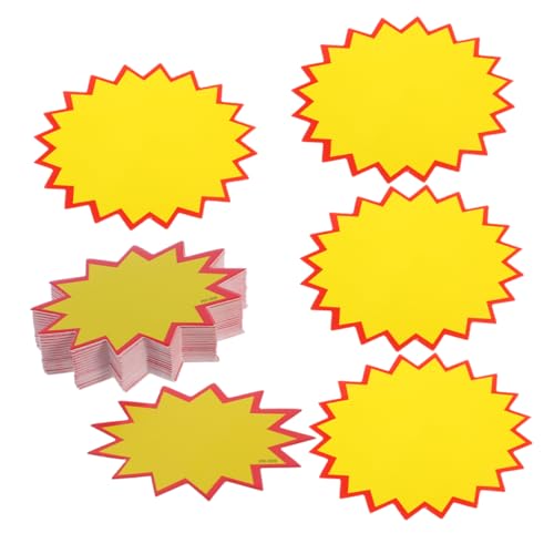 Cabilock 300 Stück Fluoreszierende Preisetiketten Sternförmige Beschreibbare Preisschilder für Einzelhandel und Supermärkte für Effektive Produktkennzeichnung Cabilock 300 Stück Fluoreszierende Preisetiketten Sternförmige Beschreibbare Preisschilder für Einzelhandel und Supermärkte für Effektive Produktkennzeichnung von Cabilock