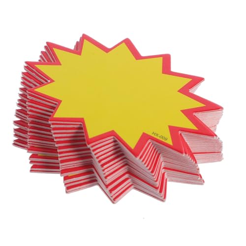Cabilock 300 Stück Preisetiketten für Einzelhandel Leere Papierpreisschilder für Supermärkte Praktische Preisschilder zur Preisgestaltung Einfach zu Verwenden Installieren von Cabilock