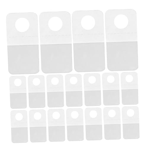 Cabilock 300 Stück Transparente Selbstklebende Hänge-tabs mit Rundem Loch Klare Kunststoff-aufhänger für Verpackungen Selbstklebende Haftstreifen für Taschen und Boxen Platzsparende Cabilock 300 Stück Transparente Selbstklebende Hänge-tabs mit Rundem Loch Klare Kunststoff-aufhänger für Verpackungen Selbstklebende Haftstreifen für Taschen und Boxen Platzsparende von Cabilock