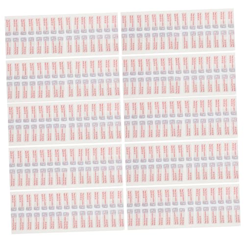 Cabilock 3000 Stück Selbstklebende Schutzfolien Reminder Etiketten Abziehbare Schutzfilm Aufkleber aus Robustem Synthetikpapier Wasser und Ölbeständig Starke Haftung Einfache Anwendung für Cabilock 3000 Stück Selbstklebende Schutzfolien Reminder Etiketten Abziehbare Schutzfilm Aufkleber aus Robustem Synthetikpapier Wasser und Ölbeständig Starke Haftung Einfache Anwendung für von Cabilock