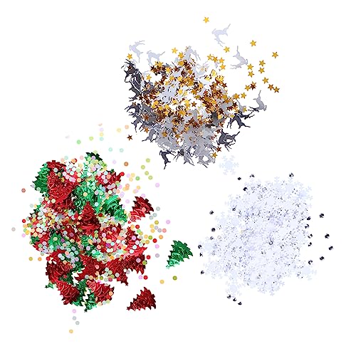Cabilock 3Er-Packungen Weihnachtsbaum Konfetti Weihnachtsdekoration für Zuhause Kunststoff Weihnachtsfeiern Sicher der Anwendung Cabilock 3Er-Packungen Weihnachtsbaum Konfetti Weihnachtsdekoration für Zuhause Kunststoff Weihnachtsfeiern Sicher der Anwendung von Cabilock