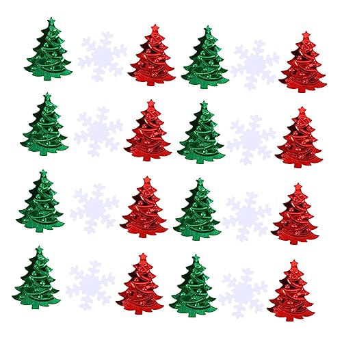 Cabilock 3Packungen Weihnachtsbaum Konfetti Dekoration Glitzernde Pailletten Für Festlichkeiten Partyzubehör Für Weihnachten Und Besondere Anlässe von Cabilock