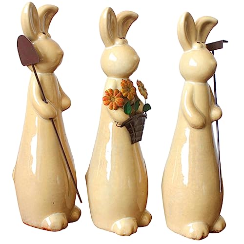 Cabilock 3St Häschenverzierung Drachen Hasenkäfig für drinnen Hamster Animal Figures Cute Decor schicke Hasenfiguren Hasenförmige Dekorationen Unterglasur mehrfarbiges Porzellan Cabilock 3St Häschenverzierung Drachen Hasenkäfig für drinnen Hamster Animal Figures Cute Decor schicke Hasenfiguren Hasenförmige Dekorationen Unterglasur mehrfarbiges Porzellan von Cabilock