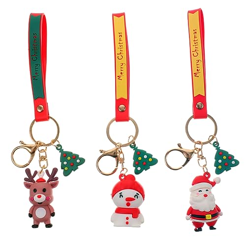 Cabilock 3St Weihnachts-Schlüsselanhänger Weihnachtslametta schlüsselanhänger weihnachten weihnachts schlüsselanhänger Taschenanhänger Weihnachtsmann-Schlüsselanhänger Metall Cabilock 3St Weihnachts-Schlüsselanhänger Weihnachtslametta schlüsselanhänger weihnachten weihnachts schlüsselanhänger Taschenanhänger Weihnachtsmann-Schlüsselanhänger Metall von Cabilock