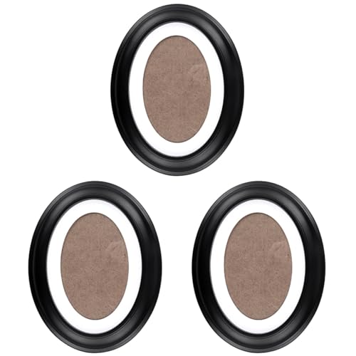 Cabilock 3pcs Bilderrahmen Oval Schwarz, 10 Zoll Vintage Bilderrahmen Oval Holz Antik Fotorahmen Wanddeko Ovale Bilderrahmen für Wohnzimmer Schlafzimmer Cabilock 3pcs Bilderrahmen Oval Schwarz, 10 Zoll Vintage Bilderrahmen Oval Holz Antik Fotorahmen Wanddeko Ovale Bilderrahmen für Wohnzimmer Schlafzimmer von Cabilock