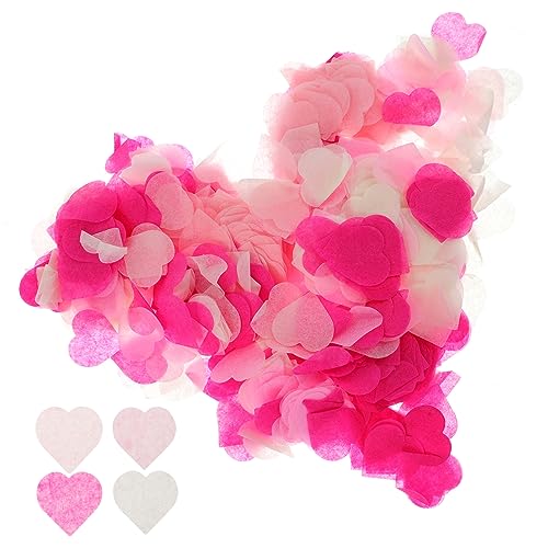 Cabilock 4er-pack Herzförmiges Seidenpapier-herz-konfetti Hochzeitsdekorationen Für Valentinstags-partydekorationen Cabilock 4er-pack Herzförmiges Seidenpapier-herz-konfetti Hochzeitsdekorationen Für Valentinstags-partydekorationen von Cabilock