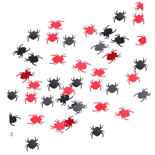 Cabilock 4 Packungen Pack Halloween Konfetti Spinnenform Tischdeko aus Papier Kreative Gruselige Streudeko für Party Sicher und Stilvoll für Halloween und Mädelsfeiern Klassenzimmer und Cabilock 4 Packungen Pack Halloween Konfetti Spinnenform Tischdeko aus Papier Kreative Gruselige Streudeko für Party Sicher und Stilvoll für Halloween und Mädelsfeiern Klassenzimmer und von Cabilock