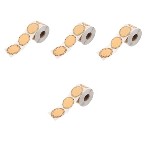 Cabilock 4 Rollen Geschenkname Tag Gruß Abnehmbare Aufkleber Etikett Klebrig Selbst Verpackung Taschen Dekoration Aufkleber Zum Verschließen Von Briefumschlägen Kranz Aufkleber Kraftpapier Cabilock 4 Rollen Geschenkname Tag Gruß Abnehmbare Aufkleber Etikett Klebrig Selbst Verpackung Taschen Dekoration Aufkleber Zum Verschließen Von Briefumschlägen Kranz Aufkleber Kraftpapier von Cabilock