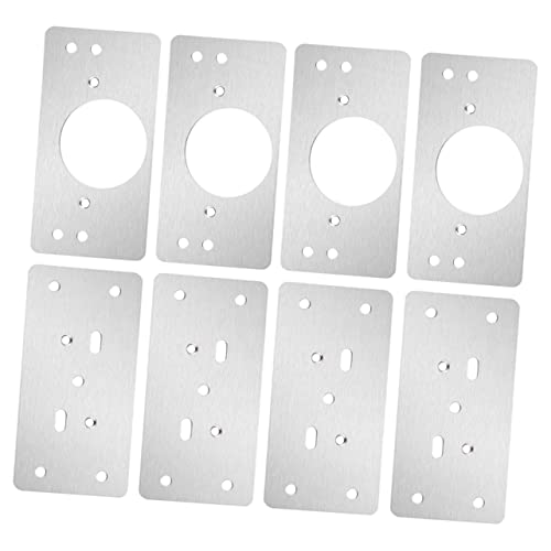 Cabilock 4 Sätze Scharnier reparatur stück Reparaturplatte Scharnierplatte Scharnier Reparatursatz Platte für Schrank Scharniere reparieren Befestigungsplatten Silver Cabilock 4 Sätze Scharnier reparatur stück Reparaturplatte Scharnierplatte Scharnier Reparatursatz Platte für Schrank Scharniere reparieren Befestigungsplatten Silver von Cabilock