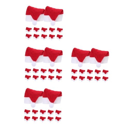 Cabilock 4 Sätze Weihnachtsdekoration Hut Tischaccessoires Für Weihnachten Weihnachtslutscher-süßigkeitsabdeckung Lustige Weihnachtsmützen Mini Weihnachtsmützen Mini-partyhut 12 Stück * 4 Cabilock 4 Sätze Weihnachtsdekoration Hut Tischaccessoires Für Weihnachten Weihnachtslutscher-süßigkeitsabdeckung Lustige Weihnachtsmützen Mini Weihnachtsmützen Mini-partyhut 12 Stück * 4 von Cabilock