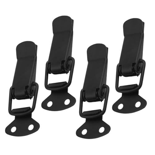 Cabilock 4 Satz Schubladenverschlüsse fensterschloss verriegelungshaken Kofferdeckelverschluss Schnappverschluss Druckverschluss Knebelverschluss Federriegel-Hardware verriegeln Eisen Black Cabilock 4 Satz Schubladenverschlüsse fensterschloss verriegelungshaken Kofferdeckelverschluss Schnappverschluss Druckverschluss Knebelverschluss Federriegel-Hardware verriegeln Eisen Black von Cabilock