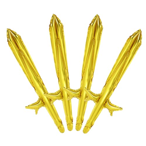 Cabilock 4 Stück Aufblasbare Piratenschwerter Bunte Aluminiumfolie Piratenspielzeug für Kostümpartys Halloween und Poolspiele Kinderfreundliches Zubehör für Piraten Cosplay Cabilock 4 Stück Aufblasbare Piratenschwerter Bunte Aluminiumfolie Piratenspielzeug für Kostümpartys Halloween und Poolspiele Kinderfreundliches Zubehör für Piraten Cosplay von Cabilock