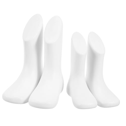 Cabilock 4 Stück Fußmodell Wiederverwendbare Schaufenster Füße für Babyschuhe und Socken für Einzelhandel und Produktpräsentation und Weiß und Hautfarbe Cabilock 4 Stück Fußmodell Wiederverwendbare Schaufenster Füße für Babyschuhe und Socken für Einzelhandel und Produktpräsentation und Weiß und Hautfarbe von Cabilock