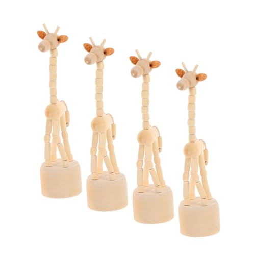 Cabilock 4 Stück Handgefertigte Miniatur Tierfiguren für Kreative Raumdekoration und Reisebegleiter Natürliche Holzskulpturen für Erwachsene Cabilock 4 Stück Handgefertigte Miniatur Tierfiguren für Kreative Raumdekoration und Reisebegleiter Natürliche Holzskulpturen für Erwachsene von Cabilock