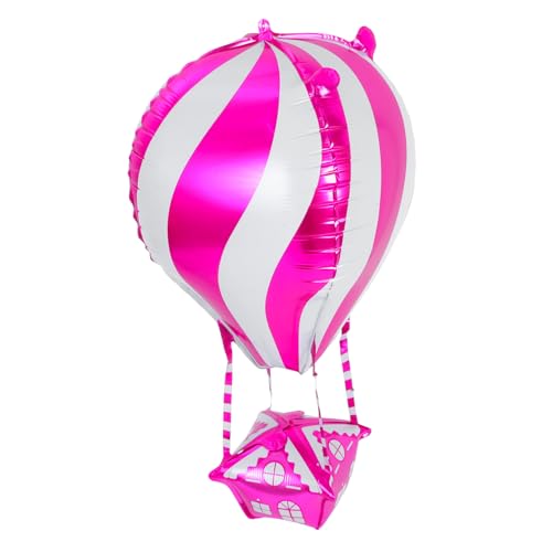 Cabilock 4 Stück Heizballon „I Love You“ Ballons Heißluftballon Geburtstagsparty Dekorationen Heißluftballon Geburtstagsdekorationen Heißluftballon Dekorationen Rosige von Cabilock