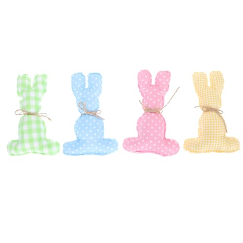 Cabilock 4 Stücke Ostern Bunny Dekorationen Tuch Kunst Ostern Bunny Puppe Spielzeug Für Jungen/mädchen Einzigartige Wohnkultur Cabilock 4 Stücke Ostern Bunny Dekorationen Tuch Kunst Ostern Bunny Puppe Spielzeug Für Jungen/mädchen Einzigartige Wohnkultur von Cabilock
