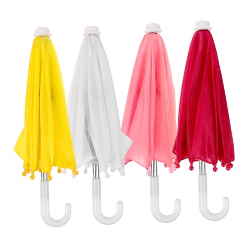 Cabilock 4 Stück Puppenschirmspielzeug Regenschirm Party groß faltbar für winzig Mini-Hausverzierung Miniaturmodell Miniaturschirm Mini-Modelle Eisen Cabilock 4 Stück Puppenschirmspielzeug Regenschirm Party groß faltbar für winzig Mini-Hausverzierung Miniaturmodell Miniaturschirm Mini-Modelle Eisen von Cabilock