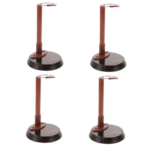 Cabilock 4 Stück Puppenständer Stand Mädchen Puppen Für Anzeige Figur Puppenträger Display-ständer Ständer Für Puppen Holz Brown Cabilock 4 Stück Puppenständer Stand Mädchen Puppen Für Anzeige Figur Puppenträger Display-ständer Ständer Für Puppen Holz Brown von Cabilock