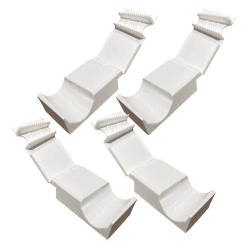 Cabilock 4 Stück Teiliges Garnelenschäler aus Kunststoff Ergonomisches Meeresfrüchte Werkzeug Tragbares und Vielseitiges Schälinstrument für Krebse und Garnelen von Cabilock