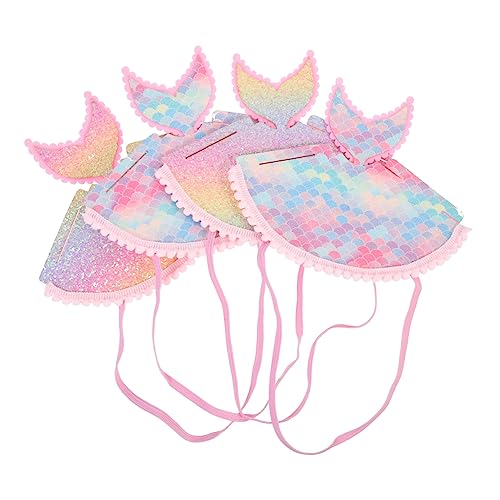 Cabilock 4 Stück Teiliges Glitzer Mermaid Hüte Multifunktionale Geburtstags und Partyhüte für Feiern Fotoshootings und Unvergessliche Cabilock 4 Stück Teiliges Glitzer Mermaid Hüte Multifunktionale Geburtstags und Partyhüte für Feiern Fotoshootings und Unvergessliche von Cabilock