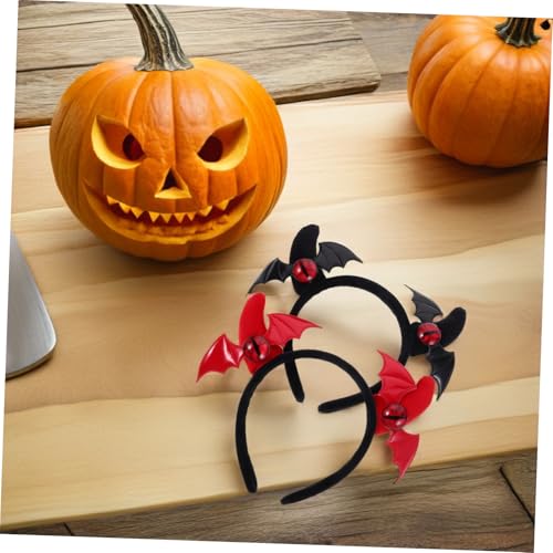 Cabilock 4 Stück Teiliges Gothic Haarband mit Dämonenhörnern Wiederverwendbares Halloween Haarreif Zubehör für Party Cosplay und Dunkle Kostüm Accessoires Robuster Kopfschmuck für Schnellen Cabilock 4 Stück Teiliges Gothic Haarband mit Dämonenhörnern Wiederverwendbares Halloween Haarreif Zubehör für Party Cosplay und Dunkle Kostüm Accessoires Robuster Kopfschmuck für Schnellen von Cabilock