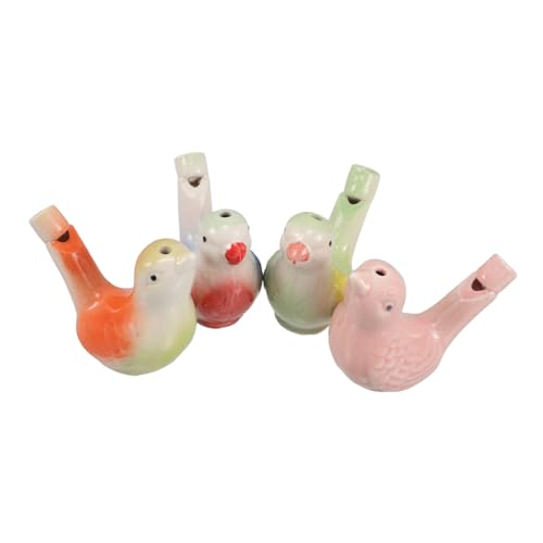 Cabilock 4 Stück Keramikpfeife Vogelgeräuschmacher Für Kinder Und Erwachsene Handgefertigte Keramik Pfeife in Bunten Farben Langlebiges Design Für Osterpartys Und Naturliebhaber Cabilock 4 Stück Keramikpfeife Vogelgeräuschmacher Für Kinder Und Erwachsene Handgefertigte Keramik Pfeife in Bunten Farben Langlebiges Design Für Osterpartys Und Naturliebhaber von Cabilock
