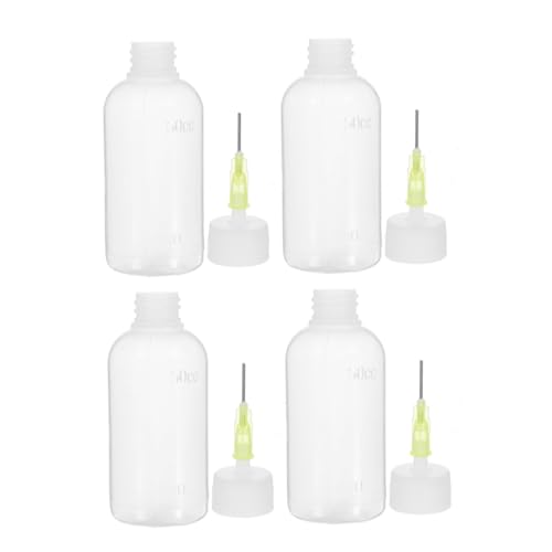 Cabilock 4 Stück Teiliges Kunststoffflaschen mit Stumpfer Nadelspitze Präziser Applikator für Klebstoff Acrylfarbe Tinte für DIY Bastelarbeiten Kontrollierter Flüssigkeitsaustritt Cabilock 4 Stück Teiliges Kunststoffflaschen mit Stumpfer Nadelspitze Präziser Applikator für Klebstoff Acrylfarbe Tinte für DIY Bastelarbeiten Kontrollierter Flüssigkeitsaustritt von Cabilock
