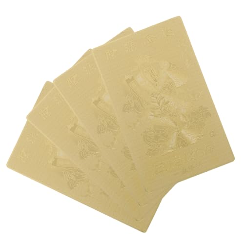 Cabilock 4 Stück Teiliges Tai Sui Schutzkarten Jahr des Pferdes Kupfer Amulette Feng Shui Anhänger für Wohlstand Schutz und Glück Bringer Traditionelle Chinesische Glückskarten Cabilock 4 Stück Teiliges Tai Sui Schutzkarten Jahr des Pferdes Kupfer Amulette Feng Shui Anhänger für Wohlstand Schutz und Glück Bringer Traditionelle Chinesische Glückskarten von Cabilock