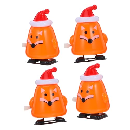 Cabilock 4 Stück Weihnachtliches Aufziehspielzeug Teiliges Niedliche Weihnachts Fuchs Spielzeuge Kreatives Uhrwerk für Weihnachtsfeiern und Tischdekoration für Feiertage Cabilock 4 Stück Weihnachtliches Aufziehspielzeug Teiliges Niedliche Weihnachts Fuchs Spielzeuge Kreatives Uhrwerk für Weihnachtsfeiern und Tischdekoration für Feiertage von Cabilock