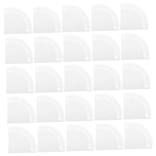 Cabilock 40 Stück Hochzeit Hohlpapier Blumenrohr Hochzeit Bevorzugen Zapfen Aus Blütenblattpapier Aus Hochzeitspapier Papierblumen Handgefertigter Konfetti - Weiß von Cabilock