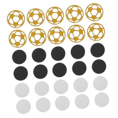 Cabilock 400 Stück Fußball Konfetti Partydeko Bunte Fußball Tischornamente Party Zubehör für Geburtstagsfeiern Sportevents und Fanversammlungen Lebendige Dekoration Cabilock 400 Stück Fußball Konfetti Partydeko Bunte Fußball Tischornamente Party Zubehör für Geburtstagsfeiern Sportevents und Fanversammlungen Lebendige Dekoration von Cabilock