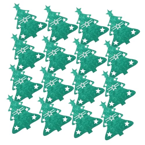 Cabilock 48 Stück Teiliges Weihnachts Besteckhalter aus Grünem Filz Weihnachtsbaum Design Stabile Bestecktaschen für Gabeln und Löffel Festliche Tischdekoration für Feiertagsfeiern und Cabilock 48 Stück Teiliges Weihnachts Besteckhalter aus Grünem Filz Weihnachtsbaum Design Stabile Bestecktaschen für Gabeln und Löffel Festliche Tischdekoration für Feiertagsfeiern und von Cabilock