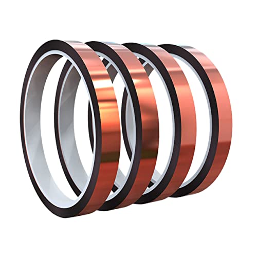 Cabilock 4Rollen Doppelseitiges Hitzebeständiges Klebeband Thermoresistentes Band für Elektronik Lötarbeiten Bildschirmfixierung für Dauerhaften Einsatz Cabilock 4Rollen Doppelseitiges Hitzebeständiges Klebeband Thermoresistentes Band für Elektronik Lötarbeiten Bildschirmfixierung für Dauerhaften Einsatz von Cabilock