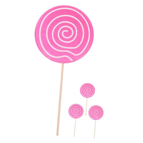 Cabilock 4pcs Große Simulation Candy Requisiten Gefälschte Lollipop Foto Dekorationen Cabilock 4pcs Große Simulation Candy Requisiten Gefälschte Lollipop Foto Dekorationen von Cabilock