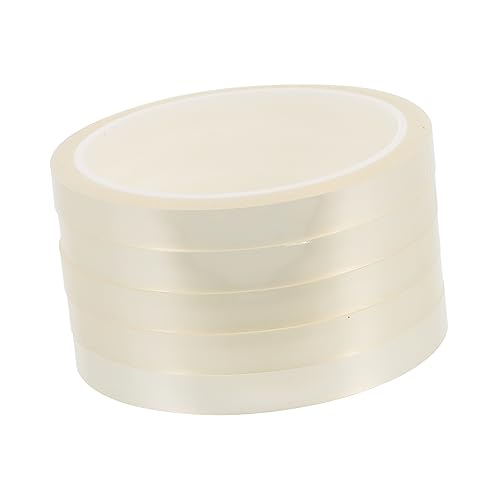 Cabilock 5 Rollen Hitzebeständiges Klebeband für Sublimation Hochtemperatur Tape für Elektronik Löten Isolierung Praktisch Langlebig von Cabilock