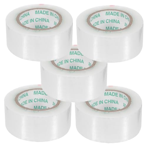 Cabilock 5 Rollen Versandband Zum Verschließen Ziehen Um Durchsichtiges Versandklebeband Versandband Für Den Umzug Verpackungsband Zum Verschließen Verpackungsband Für Den Umzug Bopp Cabilock 5 Rollen Versandband Zum Verschließen Ziehen Um Durchsichtiges Versandklebeband Versandband Für Den Umzug Verpackungsband Zum Verschließen Verpackungsband Für Den Umzug Bopp von Cabilock