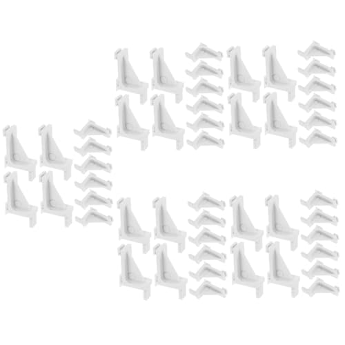 Cabilock 5 Sätze Plastik -schnapphaken Kühlschrankständer Selbsthemmend -clip-klemme Cool Teile Gefrierschrank Mehrzweck-kühlschrankklammern Kühlschrankregal-clips Weiß 10 Stück * 5 Cabilock 5 Sätze Plastik -schnapphaken Kühlschrankständer Selbsthemmend -clip-klemme Cool Teile Gefrierschrank Mehrzweck-kühlschrankklammern Kühlschrankregal-clips Weiß 10 Stück * 5 von Cabilock