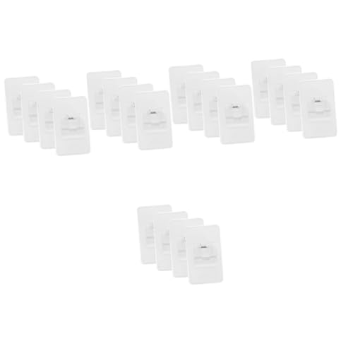 Cabilock 5 Sätze Selbstklebende Gardinenstangenhalterung Stabile Und Langlebige Wandhalter Für Vorhänge Und Handtücher Einfache Installation Ohne Bohren Für Bad Und Schränke 4 Stücke * 5 Cabilock 5 Sätze Selbstklebende Gardinenstangenhalterung Stabile Und Langlebige Wandhalter Für Vorhänge Und Handtücher Einfache Installation Ohne Bohren Für Bad Und Schränke 4 Stücke * 5 von Cabilock