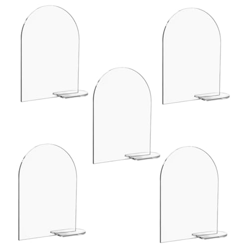 Cabilock 5 Sätze Tischkarten Dekorative Zeichen mit Ständer für Hochzeiten Diy Leere Platzkarten für Tischdekoration Wiederverwendbar Praktisch Cabilock 5 Sätze Tischkarten Dekorative Zeichen mit Ständer für Hochzeiten Diy Leere Platzkarten für Tischdekoration Wiederverwendbar Praktisch von Cabilock
